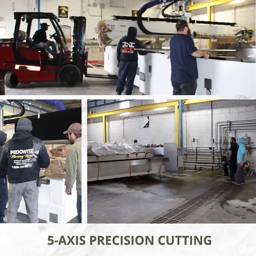🚨 We’ve officially upgraded our fabrication game with the Northwood Raptor 32 Dual Table SawJet! This high-powered machine combines the speed of a 32-horespower saw with the precision of a waterjet. Our new investment is all about bringing even better quality and faster turnaround to your projects. See it in action! | Viking Kitchen Cabinets