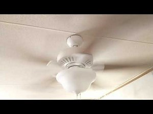 2011 Harbor Breeze Crosswinds ceiling fan (Wood blades/remote operation)