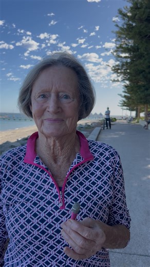 Her swim story is legendary, and her passion for swimming and the ocean is unmistakable 💙 We are so excited for you to meet our 2026 Busselton Jetty Swim Ambassador, Lesley Meaney ✨ | Busselton Jetty Swim