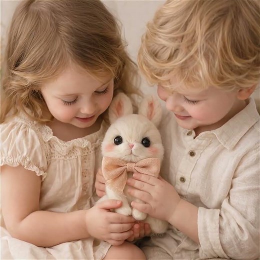 Needle Felted Bunny PDF Pattern 🐰 | Easy DIY Wool Rabbit Tutorial for Beginners