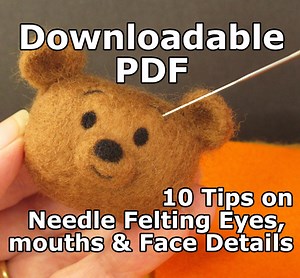 Needle Felting Faces: Beginner's Guide PDF Tips on Fine Lines and Face Details - Etsy