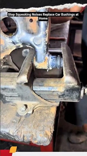 Stop Squeaking Noises Replace Car Bushings at Home #shorts #tips
