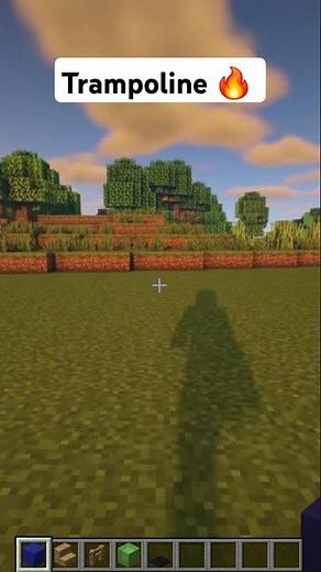 How to make a Trampoline in Minecraft! #minecraft #tutorial