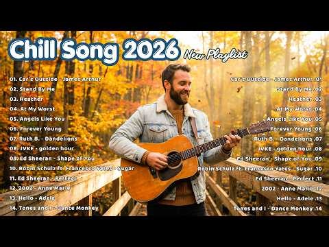 Coffee Shop Playlist ☕ Best Love Songs & Acoustic Guitar Covers | Positive Vibes & Chill Pop