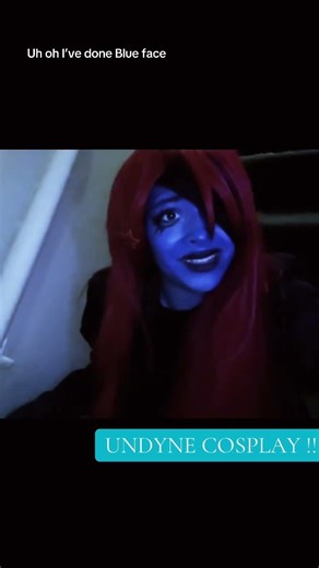 Undyne cosplay !!! #sansmeme #undertale #deltarune