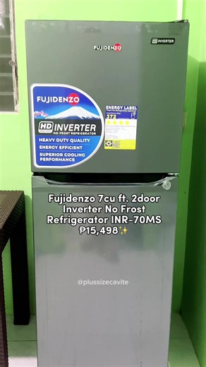 Upgrade Your Refrigerator with Fujidenzo's Inverter Technology