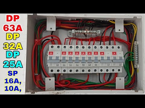 MCB Box connection wiring ।। DP MCB and SP MCB connection wiring ।।