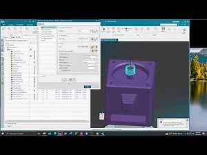 Siemens NX 2206 How To Make An External Thread Milling Operation