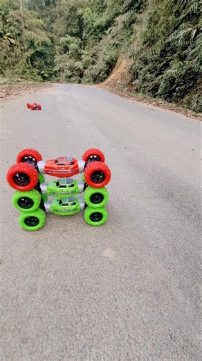 Char Remote Control moka cars ek saath chalaya 😱