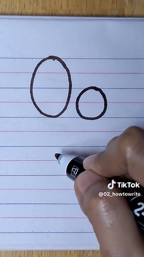 How to Write the Letter Oo - A Step-by-Step Guide