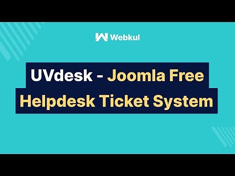 UVdesk - Joomla Free Helpdesk Ticket System