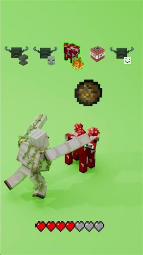 Minecraft Mobs VS The Warden Hero Satisfying Simulation And 3D Particle