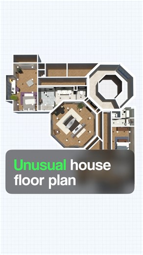 9.1K views · 27 reactions | Unique apartment layout Watch this...