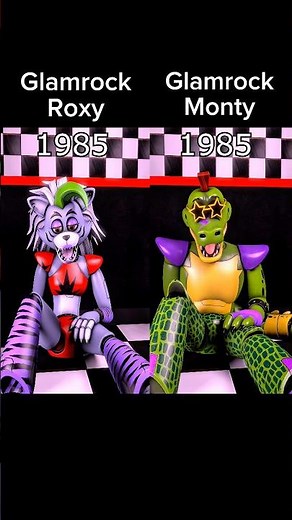 Glamrock Roxy VS Glamrock Monty over the years