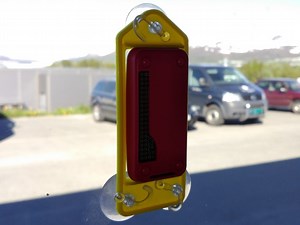 Window dock for the Pi Zero official case #3DThursday #3DPrinting