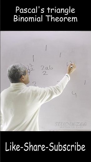 Pascal's triangle - binomial theorem
