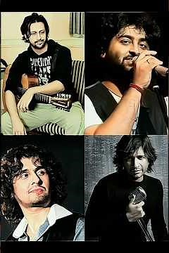 Chhu Kar Mere Man Ko - live by Sonu Nigam, KK, Atif Aslam & Arijit Singh ✨🎼🎤 ‪@atifaslam‬ #aadeez