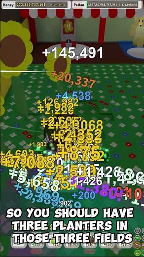 How to get A LOT of Honeysuckles in Bee Swarm Simulator! #shorts