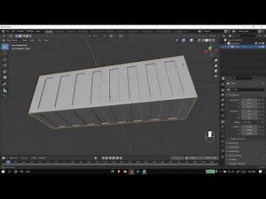 Speed building a Shipping Container| Roblox& Blender