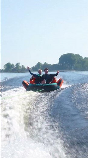 Is this the best 2-person funtube 2025? Let's test the Stardupp Big Tom Funtube #towabletube