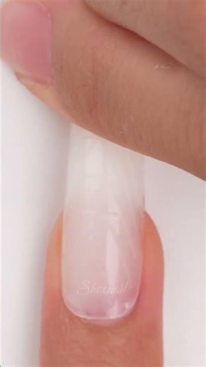 Learn how to create nail extensions using dual forms and builder gel 💅