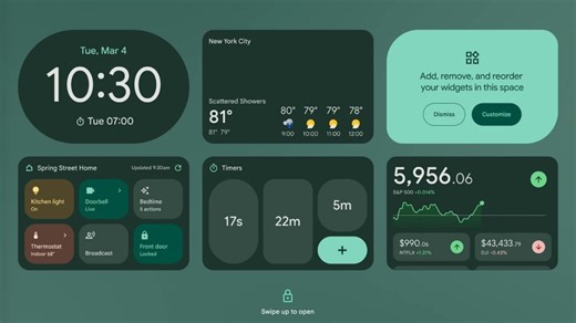 Android 16 Will Bring Lock Screen Widgets to Smartphones This Year