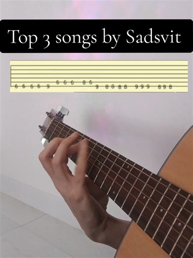 Top 3 Guitar Songs by Sadsvit: Learn with Tutorials
