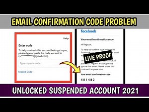 Facebook Confirmation Code Not Received On Email | Your Account Has Been Locked 2021