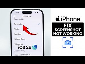 [iOS 26] How to Fix Screenshot Not Working on iPhone - Solve Screenshot Issue