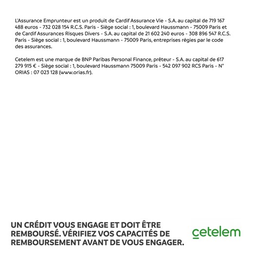 Cetelem vous aide à garder la main sur votre budget 💳 | Cetelem France