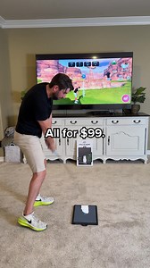 7.4K reactions · 612 shares | Golfers are OBSESSED with the Golf at Home. Improve at golf regardless of weather, time, or location. ⛳ Golf anywhere without a ball.  Realistic shot simulation.  Fast setup & portable. 易 Improve your swing and golf IQ. Simplify your golf improvement with a simulator. | Golf Daddy | Facebook