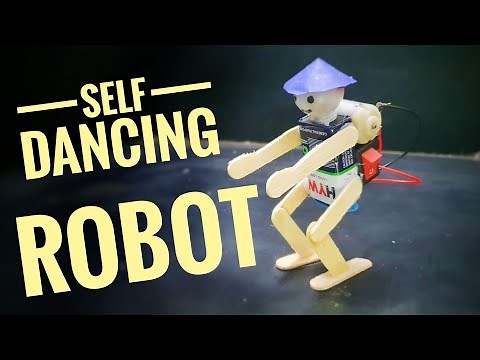 Dancing Robot | Diy How To Make Mini Robot Self Moving Easy Science Projects | Vibrating Robot