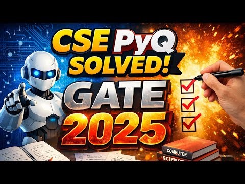 CPU Scheduling Explained | Operating Systems | GATE CSE PYQs Solved (SRTF)