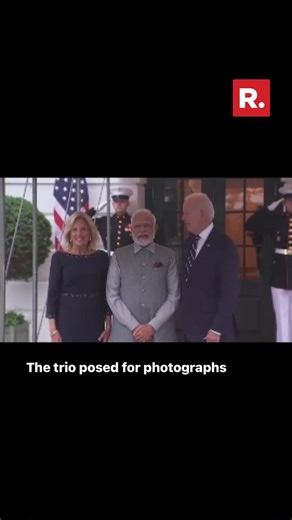69K views · 1.9K reactions | When Joe Biden Welcomed PM Modi To The White House, Rolling Out The Red Carpet For A Historic Visit #NarendraModi #PMModi #Modi #JoeBiden #Biden #JillBiden #WashingtonDC #WhiteHouse #America #OvalOffice #ModiInAmerica #India #Republic #ArnabGoswami | Republic | Facebook