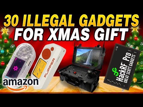 30 ILLEGAL Gadgets for XMAS Gift That Feel Illegal to Own