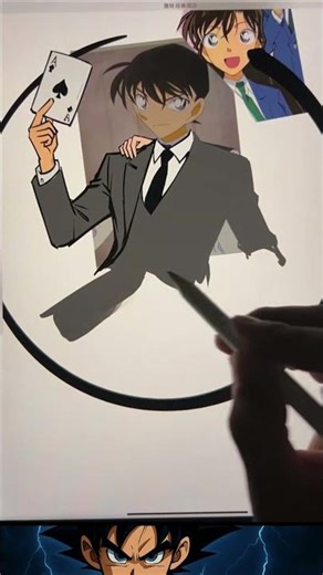 Avatar design - Conan & Ran | #anime #art #animation