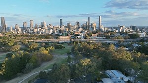 Qut Queensland University Technology Drone Shot 库存影片视频（100% 免版税）1109412035 | Shutterstock