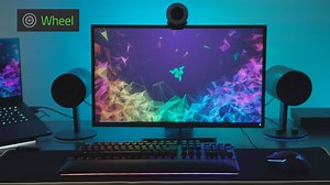 Add a new spin to your Razer Chroma with our all-new Wheel Lighting effect. Watch the revolving lights circle through 16.8 million shades of color—just be sure not to get too dizzy 🙃 | Razer