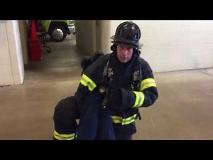 Victim leg drag example