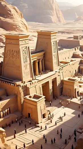 Pharaoh Who Turned His Temple Into a Fortress. He wasn’t just building for the gods, he was preparing for war. One Pharaoh fused religion and defense, turning his sacred temple into an impenetrable military base. Medinet Habu wasn’t just a temple. It was Egypt’s last wall. #AncientEgypt #HistoryShorts #ObscureHistory #RamessesIII #TempleFortress