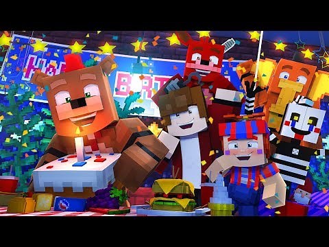 Minecraft FNAF 6 Pizzeria Simulator - NEDD BEARS BIRTHDAY! (Minecraft Roleplay)