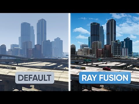 GTA 5 Graphics Comparison | Ray Fusion Graphics for FiveM