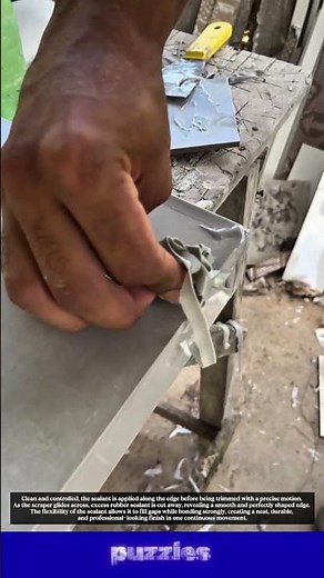 Wow, Clean Edge Cutting & Sealant Trick – Super Satisfying Finish!