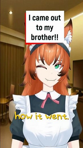 I came out to my brother and his reaction was perfect #mtf #transgender #family