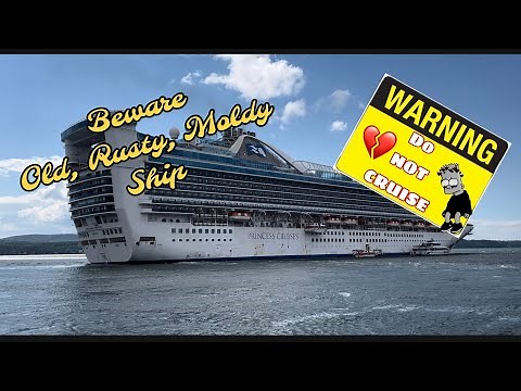 Do NOT Sail on the Caribbean Princess - Ship in Urgent Need of Repairs - Warning - Dry Dock