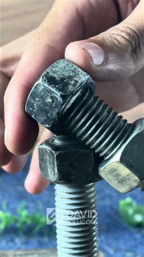 The Solution to Join Two Threaded Rods#DIYTips #ThreadedRod #WorkshopTricks