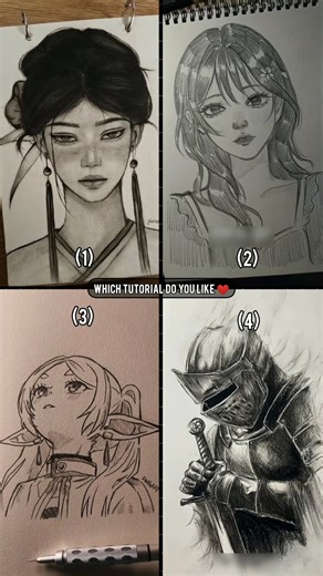 how to draw 4 coolest tutorial #tut#drawing #howtodraw #shorts
