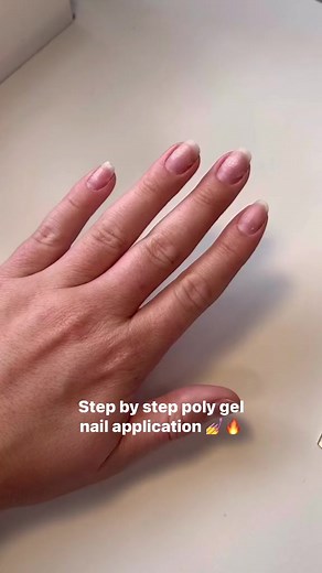 2.6K views · 34 reactions | Step by step poly gel nail application #polygel #polynails #polygelextensions #polynail | Limegirl Nails | Facebook