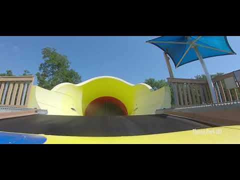 Mammoth Water Coaster POV at Holiday World Splashin Safari