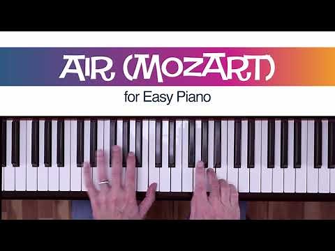 Air (Mozart) | Easy Piano Sheet Music - FREE!